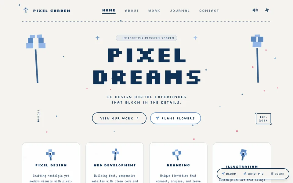 Pixel Garden preview